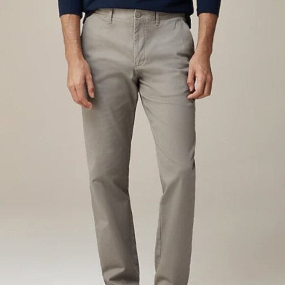 859. NWT J. Crew Classic Fit Summer Weight Chino Slacks Pants NEW Size 33x32 - Picture 1 of 6
